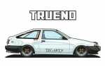 Как нарисовать toyota ae86 trueno поэтапно