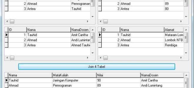 Как объединить базу данных sql с delphi