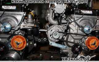 Какие дизельные двигатели ставят на уаз патриот