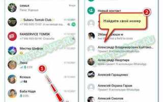Как написать по номеру в whatsapp