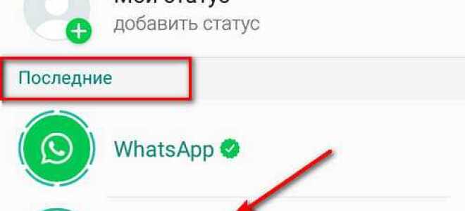 Как посмотреть старые статусы в whatsapp