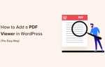 Как вставить pdf в wordpress