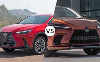 Чем отличается lexus rx от nx