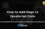 Как вычесть дни в javascript