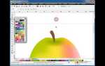 Как сделать заливку контора штрихом coreldraw x7