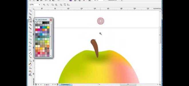 Как сделать заливку контора штрихом coreldraw x7