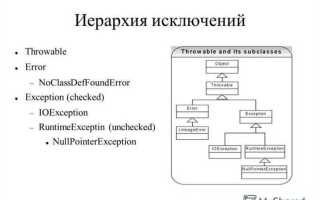 Чем отличаются исключения от обычных классов java