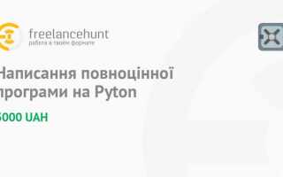 Как написать торгового робота на python