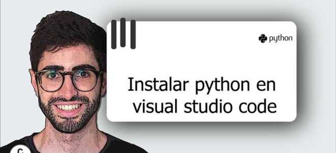 Как установить python в visual studio code
