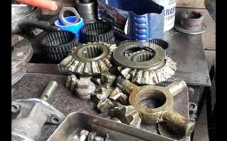 Как разобрать дифференциал в уаз профи