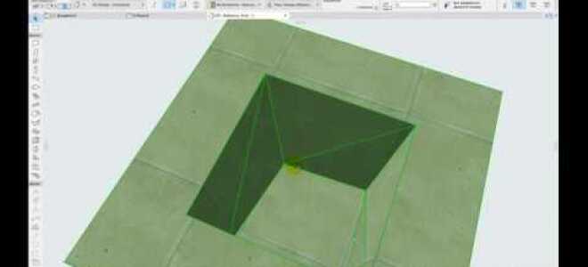 Как сделать фундамент в archicad