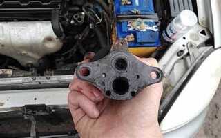 Где находится клапан егр на toyota 3ct