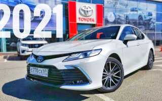 Когда выйдет новая toyota camry