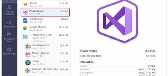 Как удалить visual studio