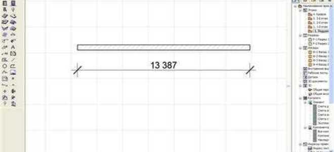 Как ставить угловой размер archicad