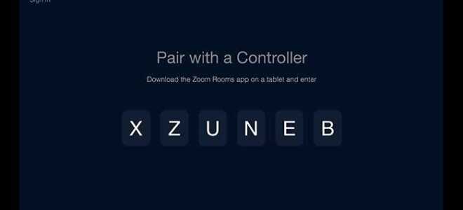 Что такое код сопряжения в zoom