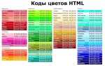 Как вставить цвет в html