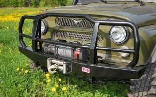 Как сделать бампер на уаз