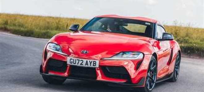 Сколько стоит машина toyota supra gr