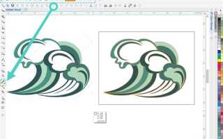 Как рисовать векторные рисунки в coreldraw