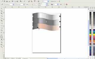 Как залить фон в coreldraw