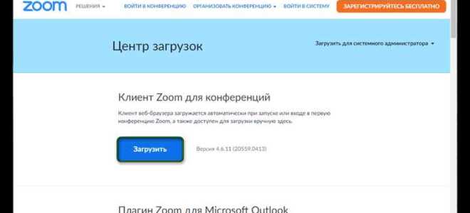 Как скачать платформу zoom
