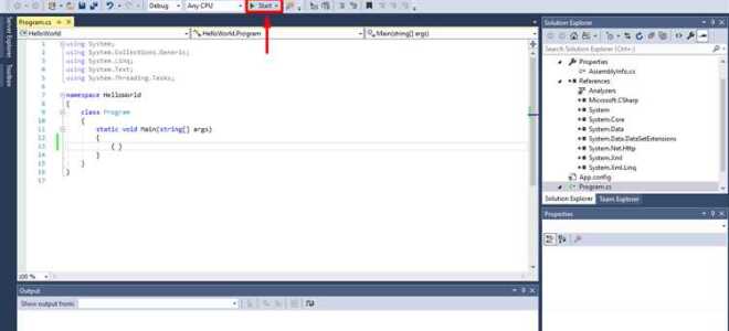 Как скомпилировать проект visual studio
