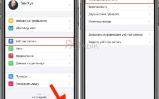 Как найти заблокированные контакты в whatsapp