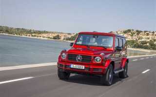 Сколько весит mercedes гелендваген