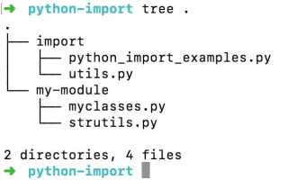 Как правильно копировать модули в python