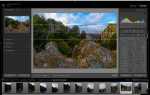 Как склеить панораму в lightroom