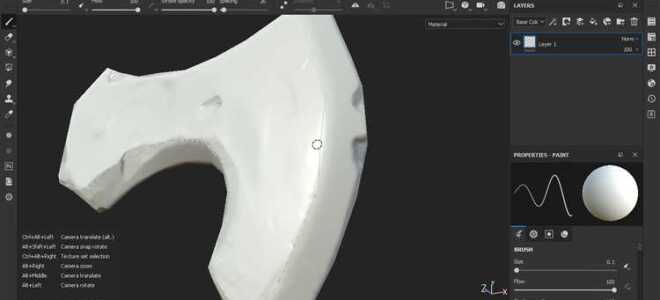 Как запечь карты нормалей в substance painter