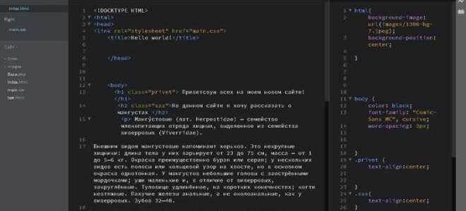 Как сделать обтекаемый текст в html