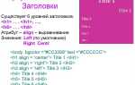 Как написать заголовок в прямоугольнике html