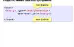 Как подключить javascript файл к html