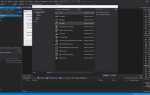 Как сохранить работу в visual studio