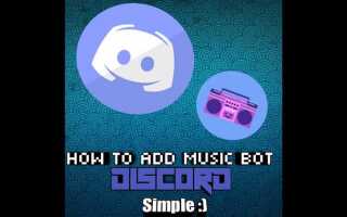 Как сделать music bot в discord