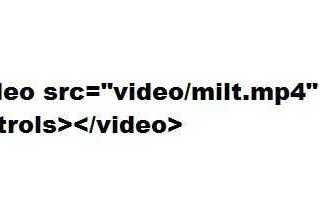 Как сделать автовоспроизведение видео на сайте html