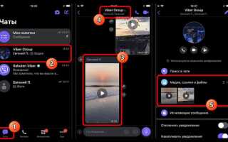 Как скачать видео с viber