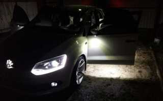 Как включить ближний свет volkswagen polo 2012