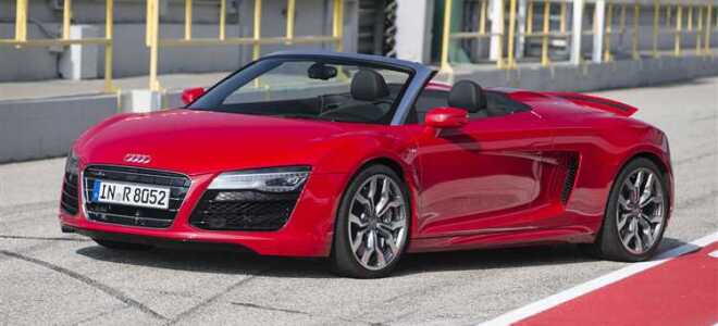 Сколько стоит audi r8 новая