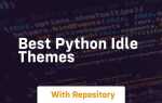 Как сделать темную тему idle python