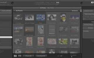 Как отключить автоимпорт в lightroom