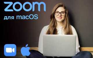 Как загрузить zoom на макбуке