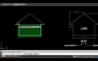 Как замкнуть полилинию в автокаде