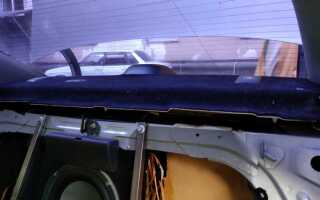 Как снять заднюю полку bmw e60