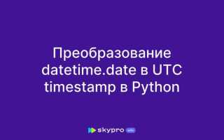 Как преобразовать datetime в str python