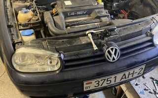Сколько стоит поменять сцепление на volkswagen golf