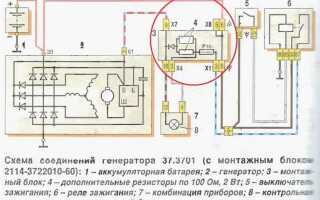 Как снять генератор ваз 2123