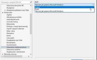 Как переключить язык в visual studio 2019